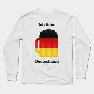 Ich Liebe Deutschland Germany German Long Sleeve T-Shirt